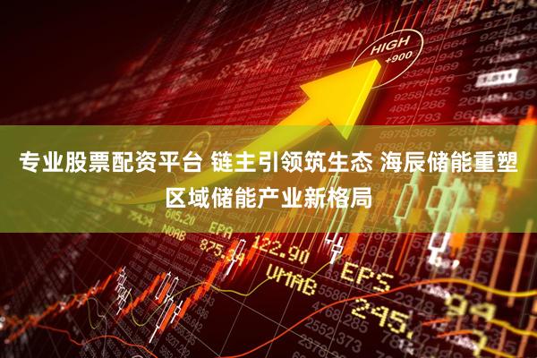 专业股票配资平台 链主引领筑生态 海辰储能重塑区域储能产业新格局